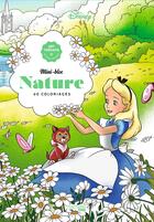 Couverture du livre « Art-thérapie ; Mini-bloc : Nature : 60 coloriages » de Disney aux éditions Hachette Heroes