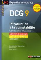 Couverture du livre « Introduction à la comptabilité, comptabilité financière ; dcg 9 » de Henri Davasse aux éditions Foucher