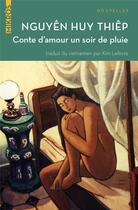Couverture du livre « Conte d'amour un soir de pluie » de Huy Thiep Nguyen aux éditions Editions De L'aube