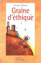 Couverture du livre « Graine d'ethique » de  aux éditions Presses De La Renaissance