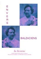 Couverture du livre « Envers balzaciens » de Pur aux éditions Pu De Rennes