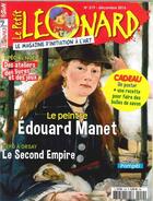 Couverture du livre « Le petit leonard n 219 edouard manet decembre 2016 » de  aux éditions Le Petit Leonard