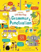 Couverture du livre « Lift-the-flap grammar & punctuation » de Bryan/Nielsen aux éditions Usborne