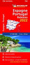 Couverture du livre « Espagne, portugal 2022 » de Collectif Michelin aux éditions Michelin