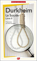 Couverture du livre « Le suicide, livre II » de Emile Durkheim aux éditions Flammarion