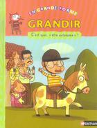 Couverture du livre « Grandir » de Rastoin-Faugeron aux éditions Nathan