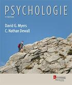 Couverture du livre « Psychologie (11e édition) » de David G. Myers et C. Nathan Dewall aux éditions Medecine Sciences Publications