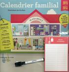 Couverture du livre « Calendrier familial ; de septembre 2015 à décembre 2016 » de  aux éditions Marabout