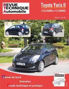 Couverture du livre « Toyota yaris ii - 12-2005>11-2009 » de Etai aux éditions Etai