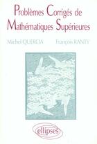 Couverture du livre « Mathematiques superieures » de Quercia/Ranty aux éditions Ellipses