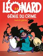 Couverture du livre « Léonard Tome 51 : génie du crime » de Zidrou et Turk aux éditions Lombard