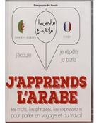 Couverture du livre « J'apprends l'arabe » de Gardner J M. aux éditions La Compagnie Du Savoir