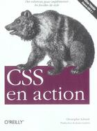 Couverture du livre « Css en action » de Schmitt/Guerin aux éditions Ellipses