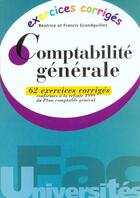 Couverture du livre « Exercices corriges comptabilite generale » de Grandguillot/Grandgu aux éditions Gualino