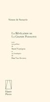 Couverture du livre « La revelation de la grande puissance » de Samarie Simon De aux éditions La Pierre D'alun