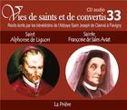 Couverture du livre « 3 vies de saints ou de convertis T33 -- saint Alphonse de Liguori et sainte Françoise de Sales Aviat - la prière - CD333 » de Bénédictins De Lâ'Abbaye De Flavigny aux éditions R.a. Image