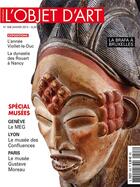 Couverture du livre « L'objet d'art n 508 special musees (janvier 2015) » de  aux éditions L'objet D'art