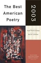 Couverture du livre « The Best American Poetry 2003 » de Komunyakaa Yusef aux éditions Scribner