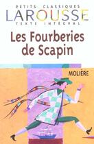 Couverture du livre « Les Fourberies De Scapin » de Moliere aux éditions Larousse