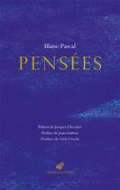 Couverture du livre « Pensées » de Blaise Pascal aux éditions Belles Lettres