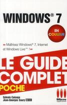 Couverture du livre « Windows 7 » de Jean-Georges Saury et Sylvain Caicoya aux éditions Ma Editions