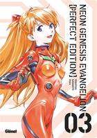 Couverture du livre « Evangelion ; neon genesis - perfect edtiion Tome 3 » de Yoshiyuki Sadamoto aux éditions Glenat