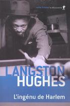 Couverture du livre « L'ingénu de Harlem » de Langston Hugues aux éditions La Decouverte