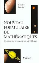Couverture du livre « Nouveau Formulaire De Mathematiques » de Pomes aux éditions Vuibert