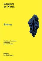Couverture du livre « Prières » de Gregoire De Narek aux éditions La Difference