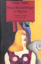 Couverture du livre « Myra breckinrindge et myron » de Gore Vidal aux éditions Rivages