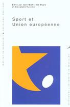 Couverture du livre « Sport et union europeenne » de De Waele/Hustin aux éditions Universite De Bruxelles