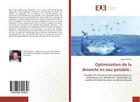 Couverture du livre « Optimisation de la desserte en eau potable : » de Tiekam Ingrid aux éditions Editions Universitaires Europeennes