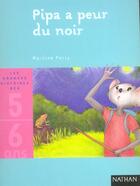 Couverture du livre « Pipa A Peur Du Noir » de Martine Porry aux éditions Nathan