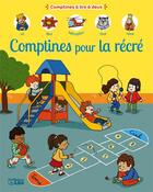 Couverture du livre « Comptines à lire pour la récré » de  aux éditions Lito