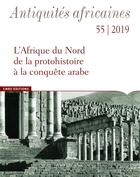 Couverture du livre « Antiquités africaines n.55 » de  aux éditions Cnrs