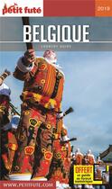 Couverture du livre « GUIDE PETIT FUTE ; COUNTRY GUIDE ; Belgique (édition 2019) » de  aux éditions Le Petit Fute