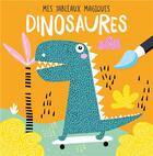 Couverture du livre « Dinosaures (coll. mes tableaux magiques) » de Idees Book Creations aux éditions 1 2 3 Soleil