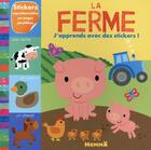 Couverture du livre « La ferme ; j'apprends avec des stickers ! » de Fhiona Galloway aux éditions Hemma