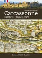 Couverture du livre « Carcassonne histoire et architecture » de Panouille J-P. aux éditions Ouest France