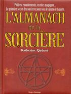 Couverture du livre « L'almanach de la sorcière » de Katherine Quenot aux éditions Desinge Hugo Cie