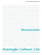 Couverture du livre « Macroéconomie » de Daron Acemoglu et David Laibson et John A. List aux éditions Erpi - Renouveau Pedagogique