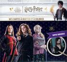 Couverture du livre « Harry potter - cartes a gratter super sorcieres ! » de  aux éditions Play Bac