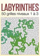 Couverture du livre « Labyrinthes ; 50 grilles niveaux 1 à 3 » de  aux éditions Editions Esi