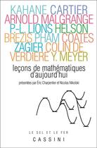 Couverture du livre « Leçons de mathématiques d'aujourd'hui Tome 1 (2e édition) » de Eric Charpentier et Nicolas Nikolski aux éditions Cassini