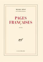 Couverture du livre « Pages françaises » de Michel Deon aux éditions Gallimard