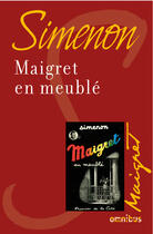 Couverture du livre « Maigret en meublé » de Georges Simenon aux éditions Omnibus