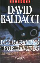 Couverture du livre « Des cadavres trop bavards » de David Baldacci aux éditions Michel Lafon