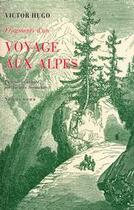 Couverture du livre « Voyage aux Alpes » de Victor Hugo aux éditions Sequences