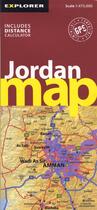 Couverture du livre « **jordan road map » de  aux éditions Explorer