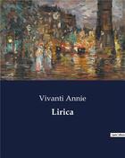 Couverture du livre « Lirica » de Vivanti Annie aux éditions Culturea